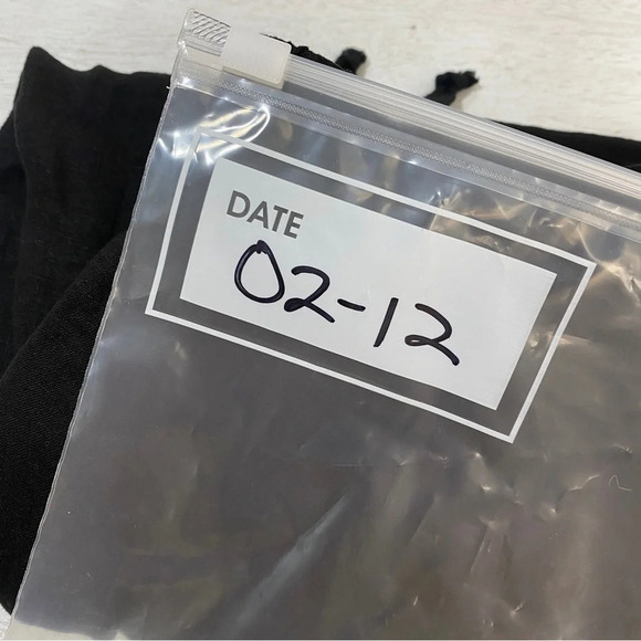 Enza Costa 100% French Linen Lightweight Drawstring Pants Black XL/4 - Picture 11 of 11